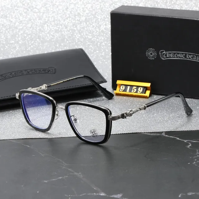 Chrome Hearts Optical Frame Flower Logo Temple