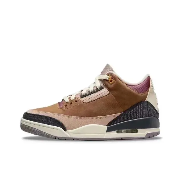 AJ3-棕色拼接