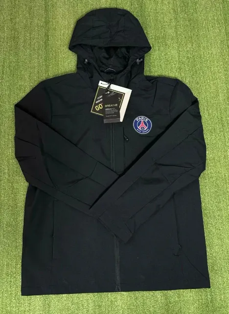 Paris black windbreaker thin style