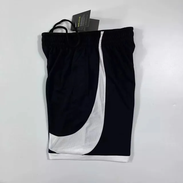 Nike Breathe Shorts Black/White Swoosh