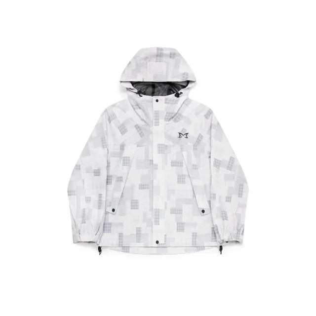 Gallery Dept. Hooded Jacket Pixel Grid Print
