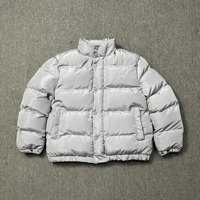 Broken Planet Puffer Jacket Reflective Silver