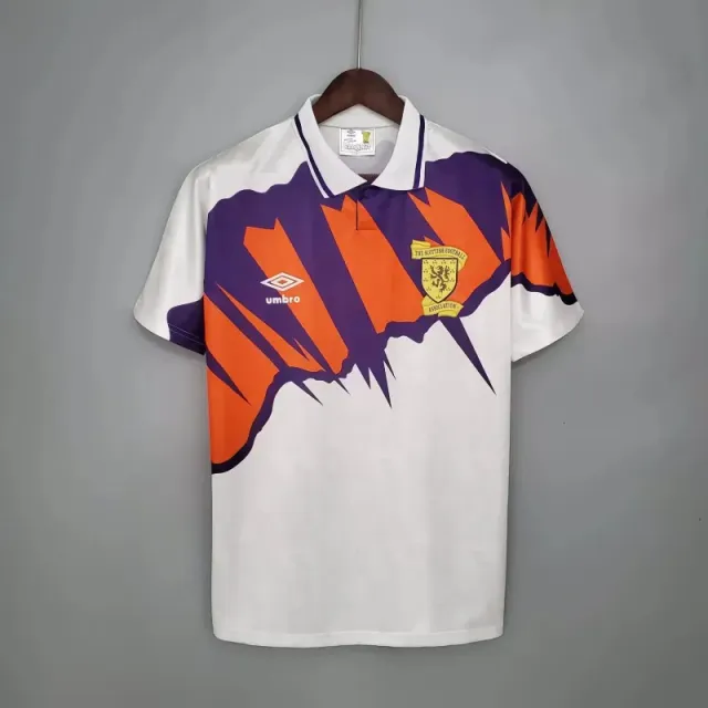 Umbro Scotland 1990 Home Shirt Retro Football Jersey