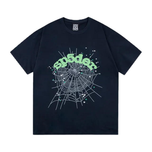 Sp5der Spider Web Tee Glow-in-the-Dark Stars