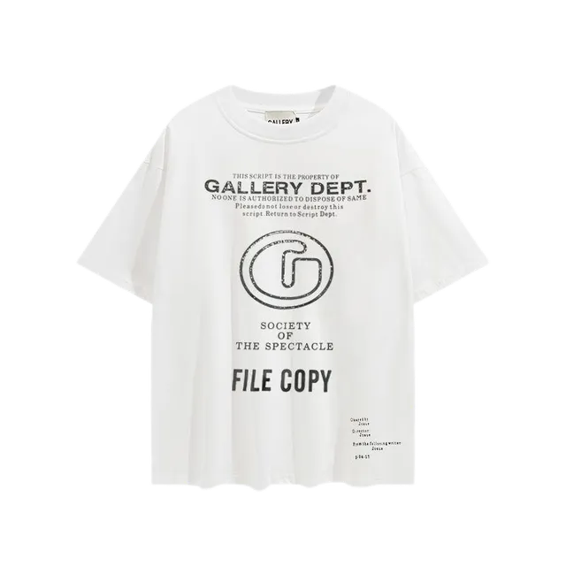 Gallery Dept. File Copy Tee Script Print
