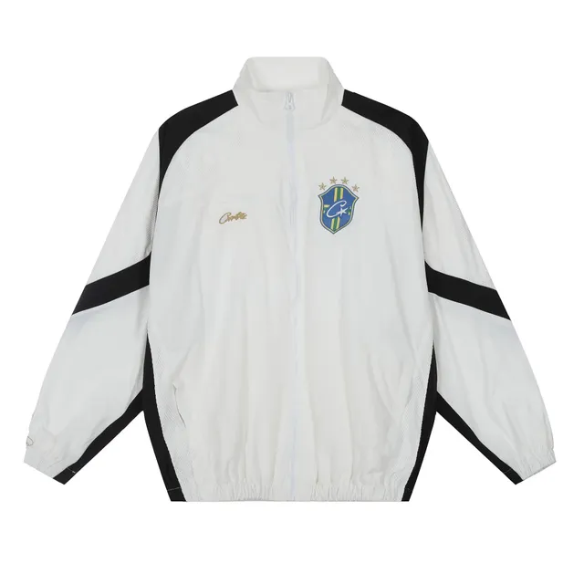 Corteiz × Brazil National Team Track Jacket Brazil CBF Shield