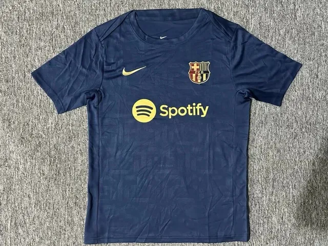 Nike FC Barcelona Training Jersey Spotify Sponsor