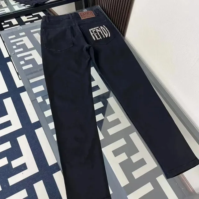 Fendi Jeans FF Logo Patch