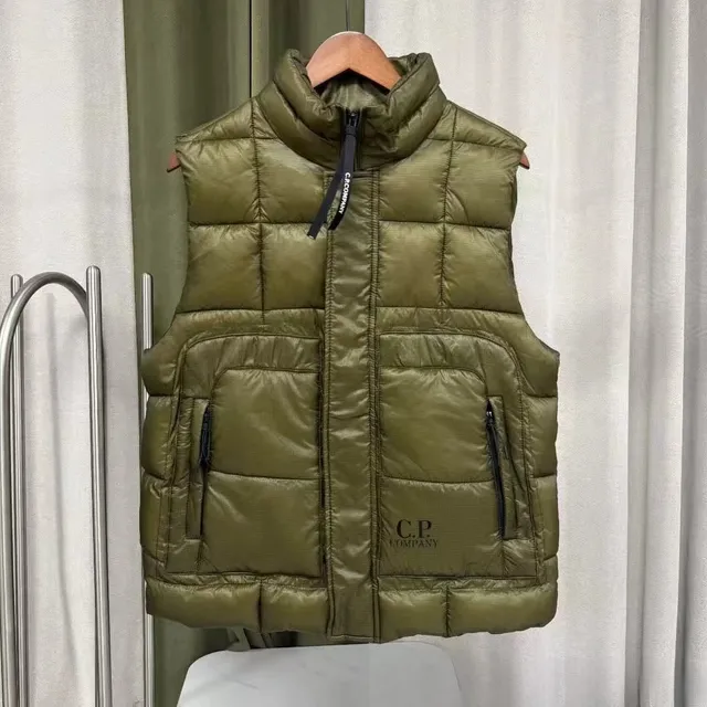 C.P. Company Goggle Vest Olive