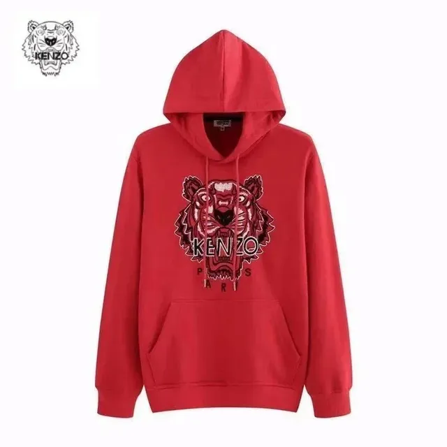 Kenzo Tiger Hoodie Embroidered Tiger