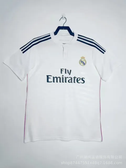 Adidas Real Madrid Home Jersey Fly Emirates