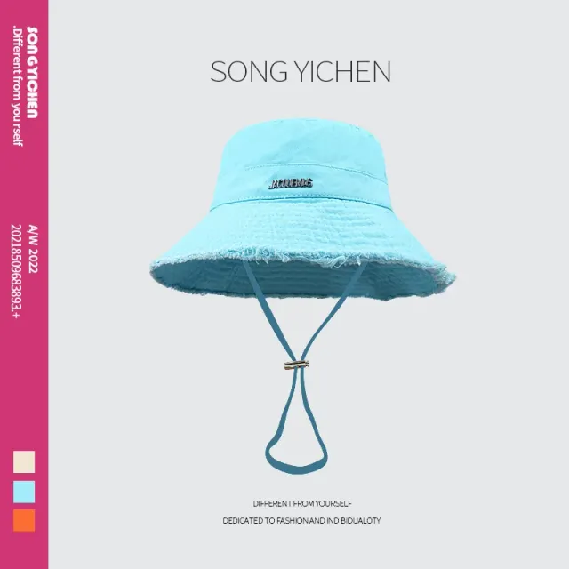 Jacquemus Bucket Hat Frayed Edge