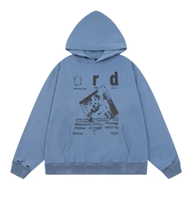 Er819 hoodie blue
