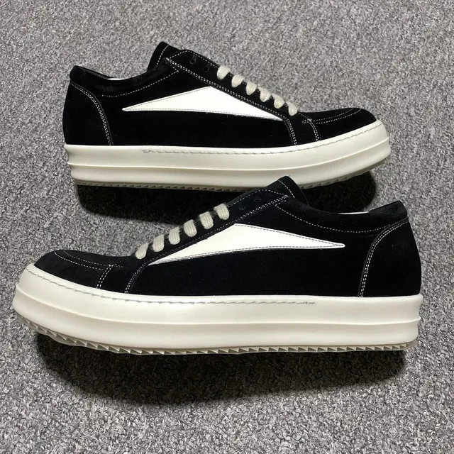 Rick Owens Geobasket Black/White