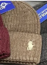 Polo Ralph Lauren Polo Bear Beanie Ribbed Knit