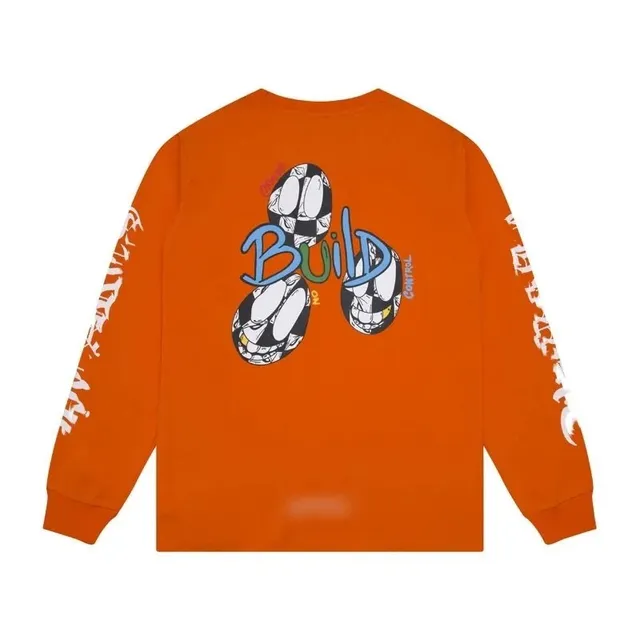 Chrome Hearts Long Sleeve Tee Build Control Graphic