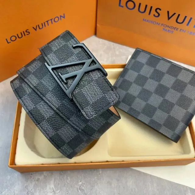 Louis Vuitton LV Belt Wallet Damier Graphite