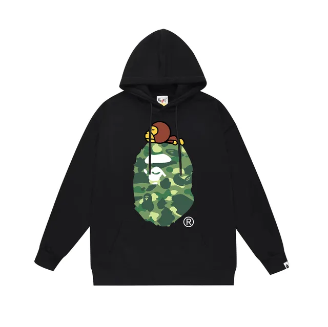 BAPE Shark Hoodie Camo Ape Head