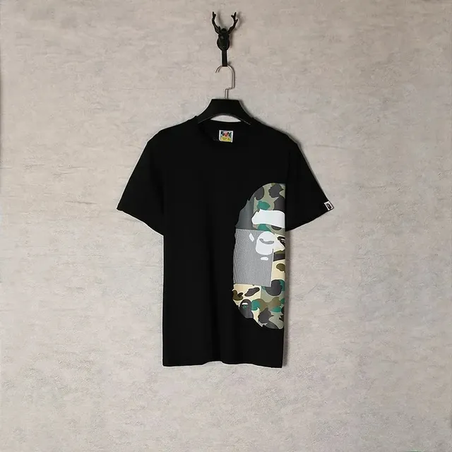 BAPE Shark Tee Camo Ape Head
