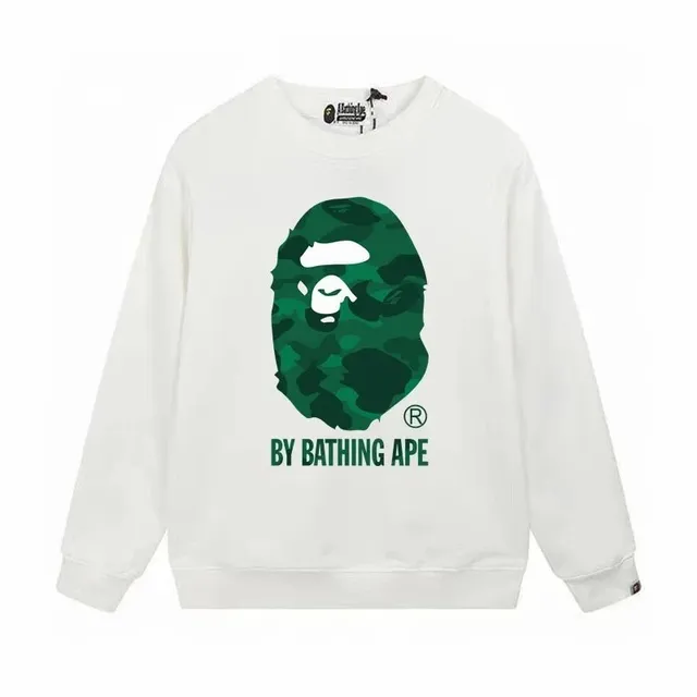 BAPE Crewneck Sweatshirt Camouflage Ape Head