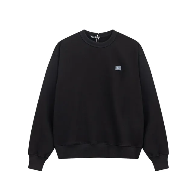 Acne Studios Crewneck Sweatshirt Face Patch