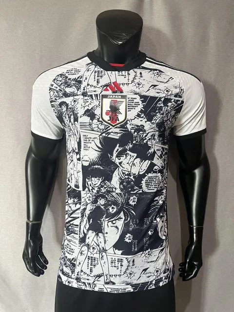 Adidas Japan National Team Jersey Captain Tsubasa Manga Print