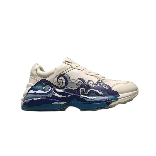 Balenciaga Triple S Ocean Wave Print