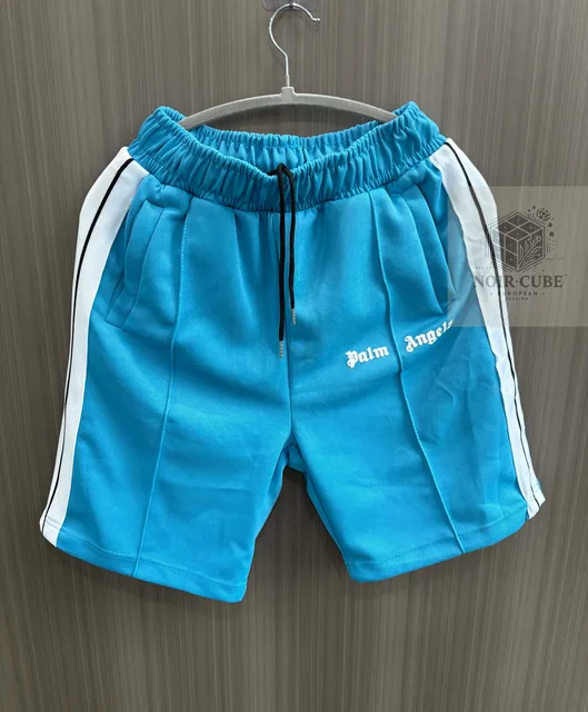 Palm Angels Track Shorts Logo Tape Side Stripe