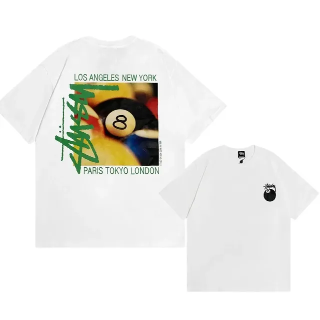 Stüssy Graphic Tee 8-Ball Print