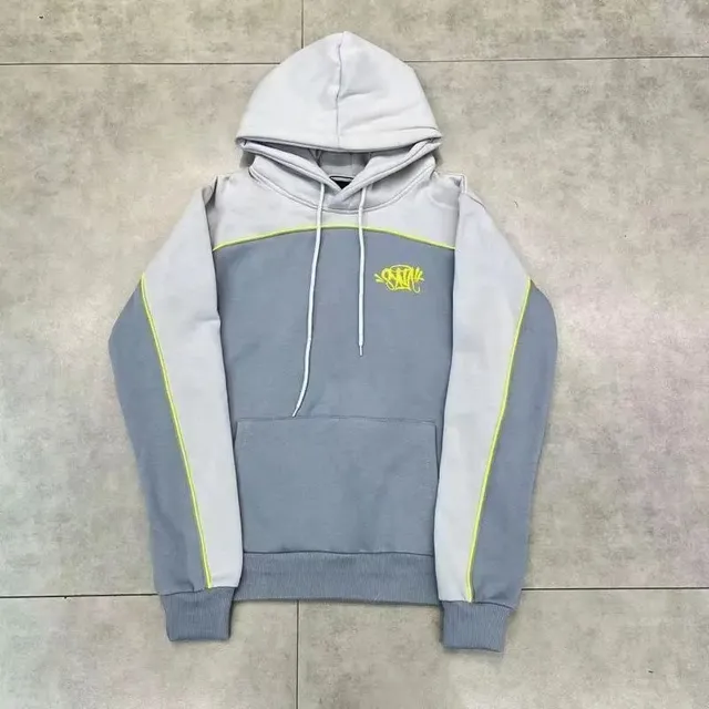 Corteiz Hoodie Color-Block with Graffiti Logo