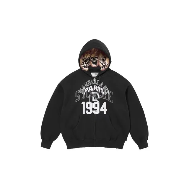 Supreme × Maison Margiela Zip-Up Hoodie Margiela Paris 1994