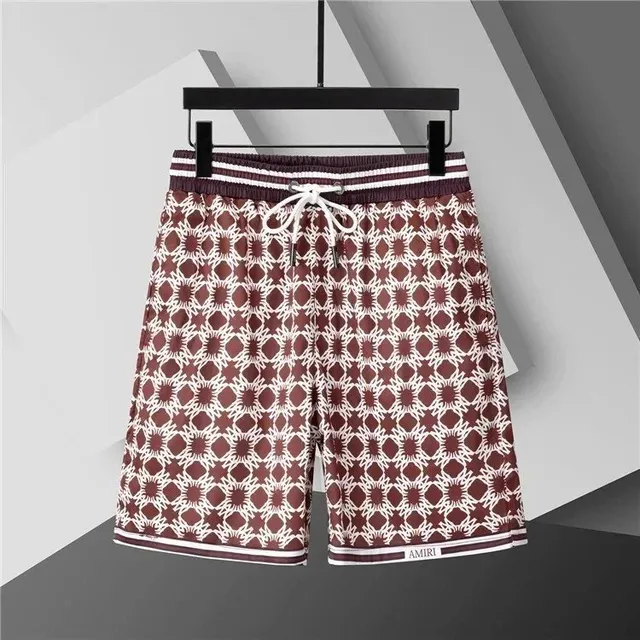 Amiri Printed Shorts Geometric Pattern