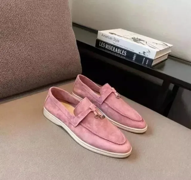 Loro Piana Loafer Suede Tassel Loafer