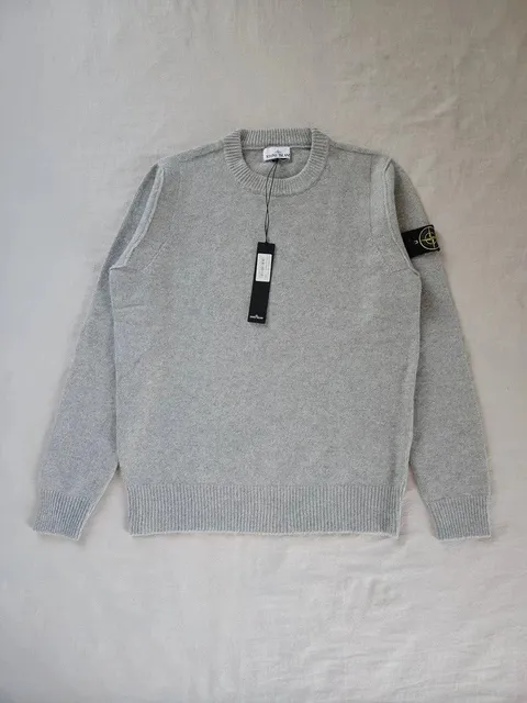 Stone Island Crewneck Sweater Melange Grey