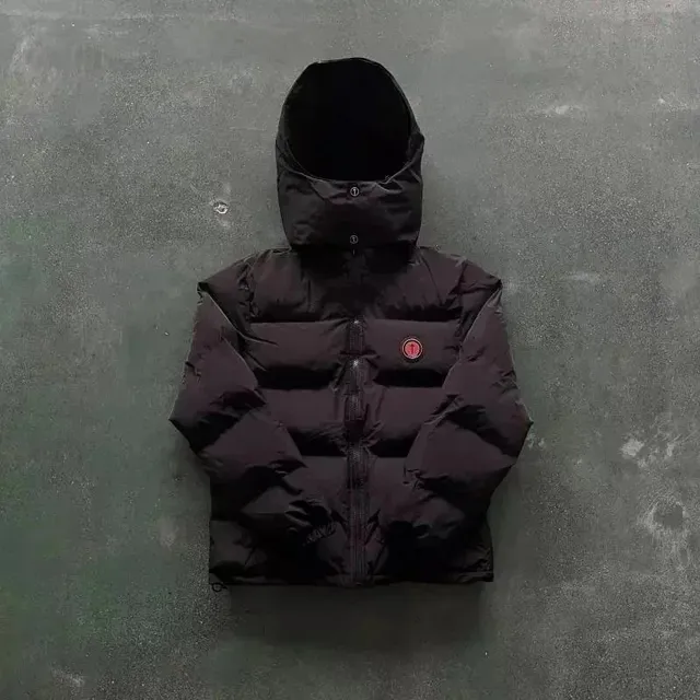 Stone Island Puffer Jacket Black with Compass Badge