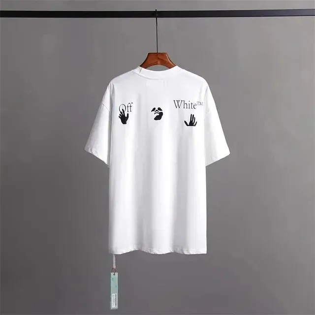 Off-White Graphic Tee Hand Print