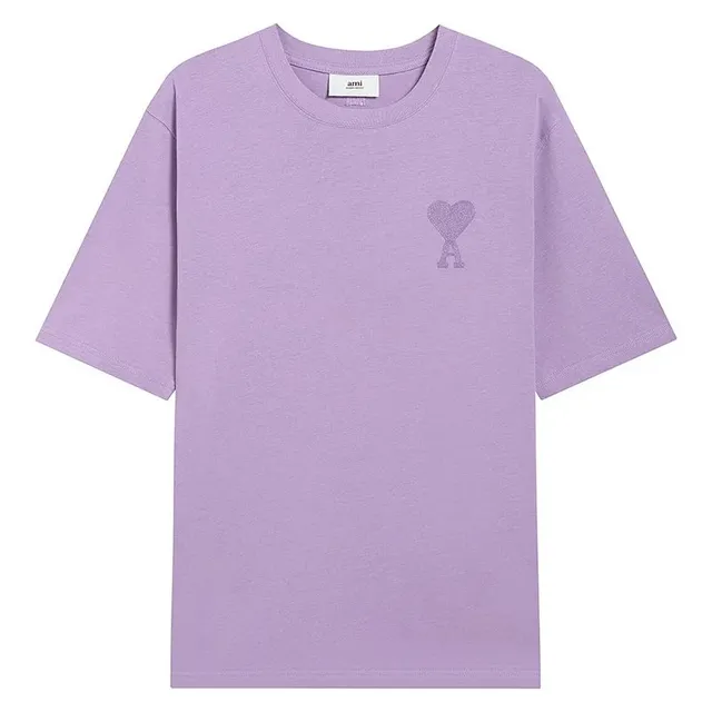 AMI Paris Logo T-Shirt Heart Logo
