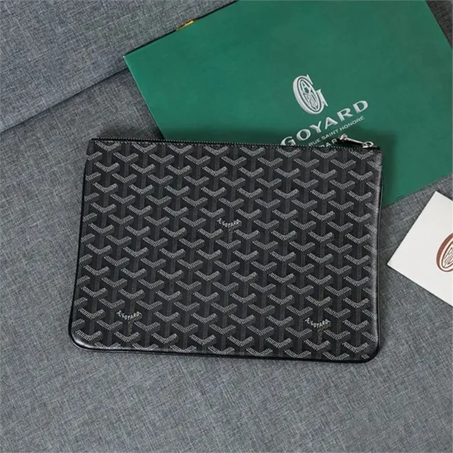 Goyard Zip Pouch Chevron Monogram