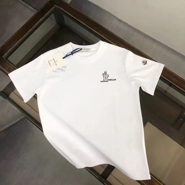 Moncler Logo T-Shirt Embroidered Logo
