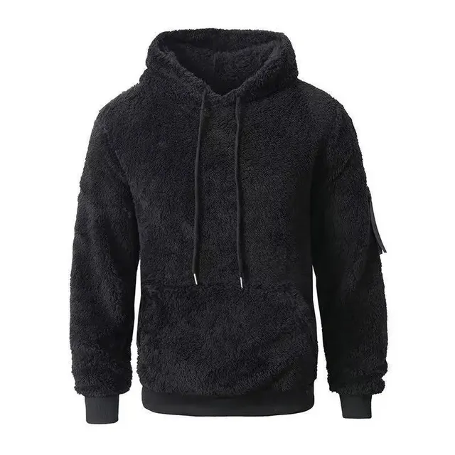 Fleece Hoodie Sherpa Lined