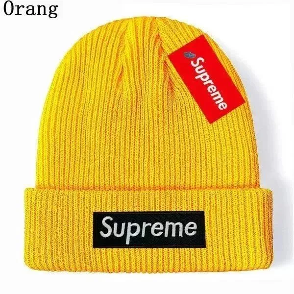 Supreme Box Logo Beanie Yellow