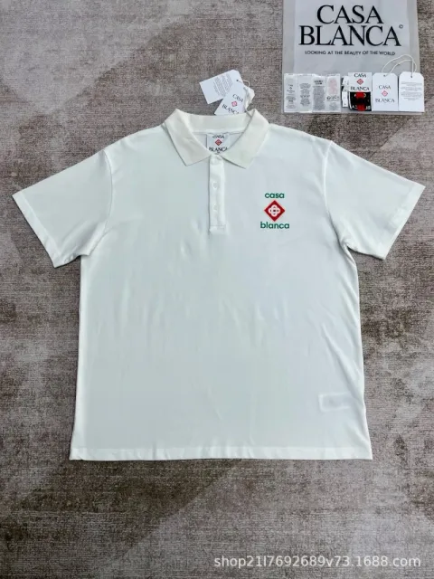 Casablanca Polo Shirt Logo Embroidery