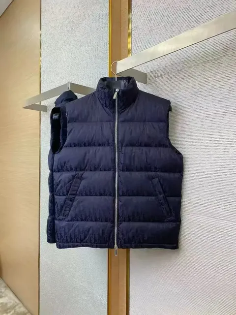 Dior Puffer Vest Oblique Logo