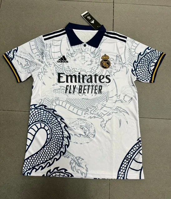 Adidas Real Madrid Home Jersey Dragon Print