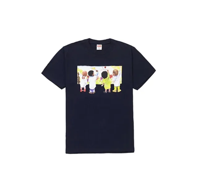 Supreme T-Shirt Children Painting Graphic