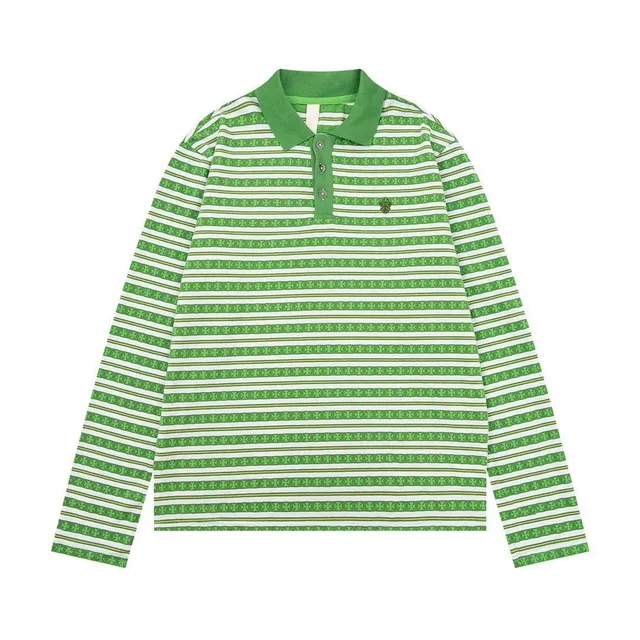 BAPE Polo Shirt Striped with Star Pattern