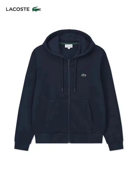 Lacoste Zip-Up Hoodie Classic Croc Logo