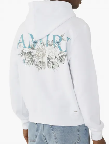 Amiri Floral Hoodie Floral Print