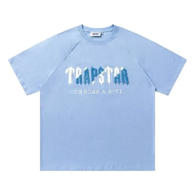 Raglan Tee Trapstar Logo Embroidered