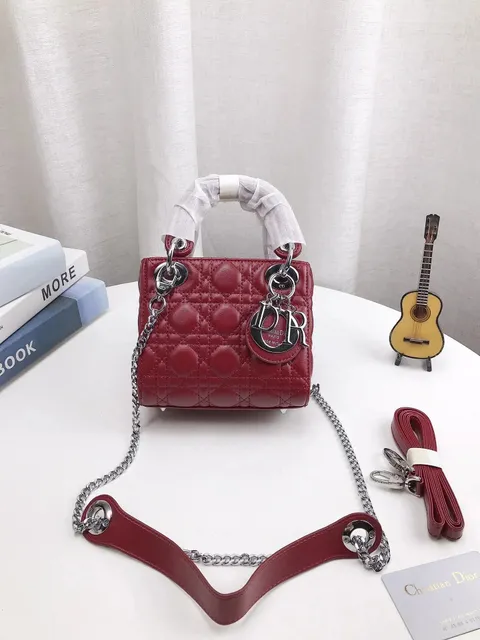 Lady Dior Mini Cannage Quilted